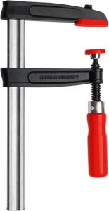 Струбцина BESSEY TPN, из ковкого чугуна, с деревянной ручкой, 120х60 мм. BE-TPN12BE