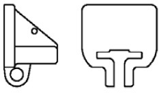 Запасная часть, прижимная планка для BESSEY TCN BE-3006045