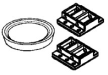 Набор защитных насадок для EKT55 BESSEY BE-3101403