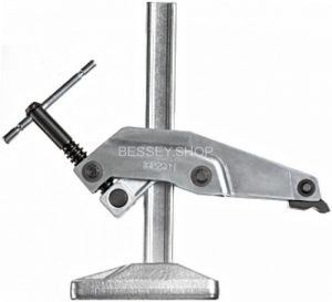 Настольный зажим BESSEY GRS, Т-образная ручка, 200х123/140 мм. BE-GRS20-12
