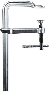 Цельнометаллическая струбцина BESSEY GS ClassiX, с Т-образной ручкой, 400х120 мм. BE-GS40K